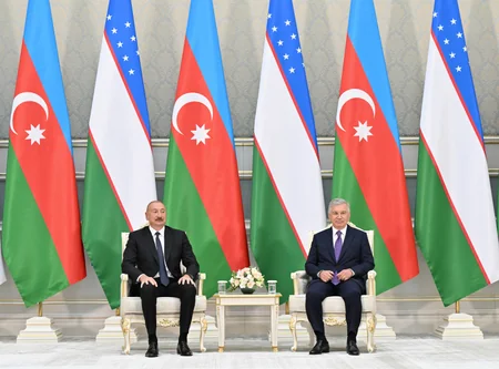 Award ceremony for Presidents of Azerbaijan and Uzbekistan held in Tashkent - Update
