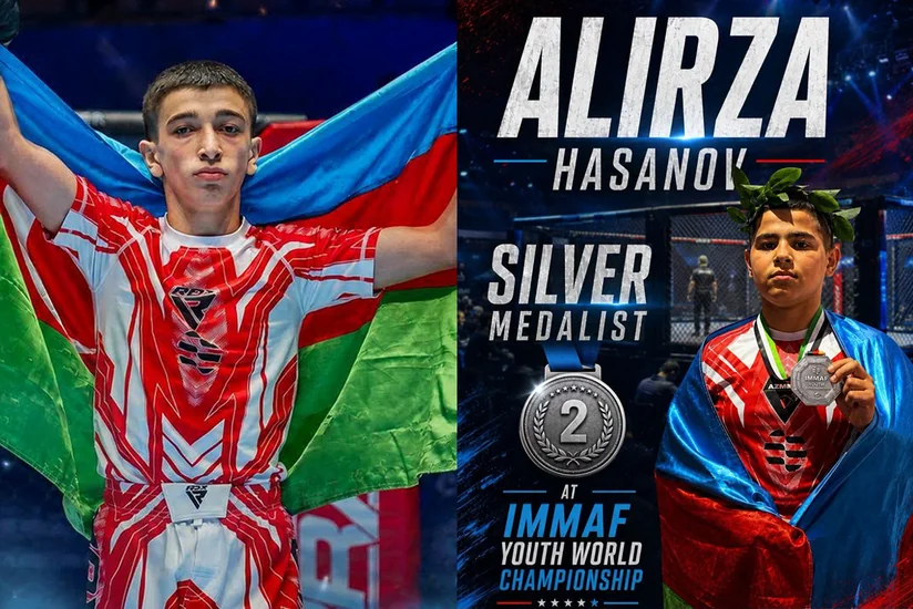 Azerbaijani MMA fighters win silver at IMMAF World Championships