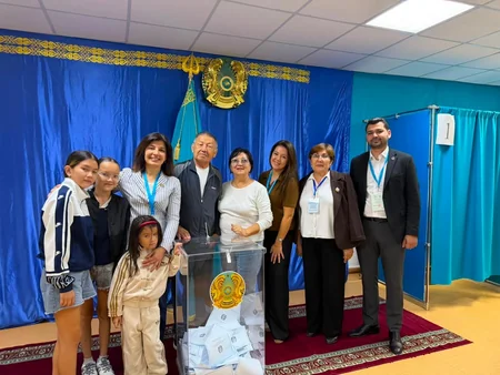 Azerbaijani MPs observe parliamentary elections in Kazakhstan