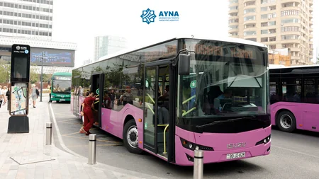 M1 nömrəli ekspres avtobuslara ikinci validator quraşdırılır