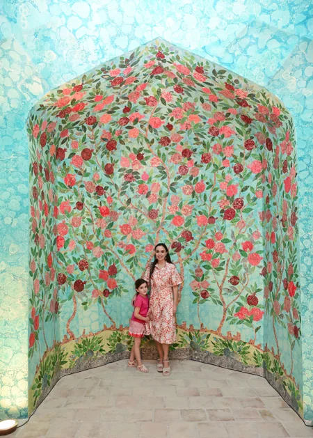 Leyla Aliyeva explores works of first Bukhara Biennial