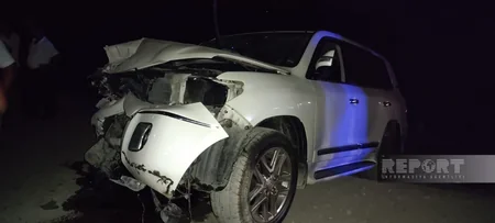 Salyanda iki avtomobil toqquşub, bir nəfər ölüb