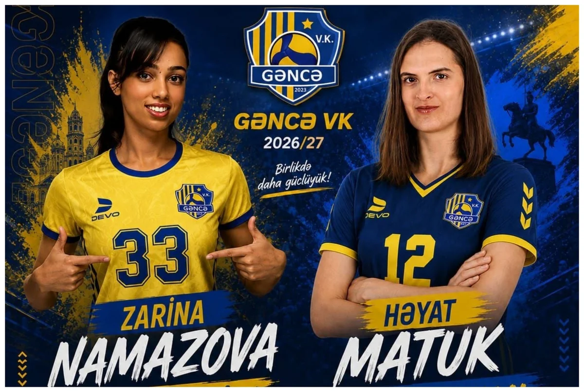 Gəncə iki voleybolçu ilə müqavilə bağlayıb