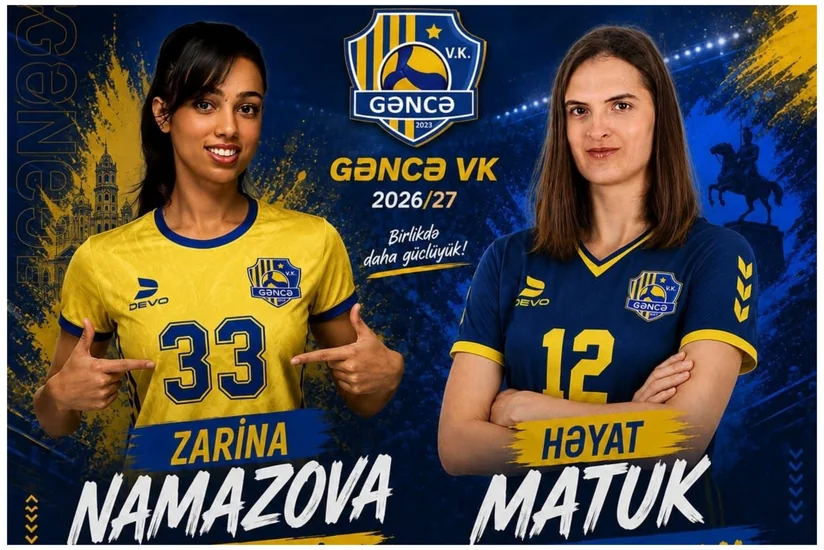 Gəncə iki voleybolçu ilə müqavilə bağlayıb