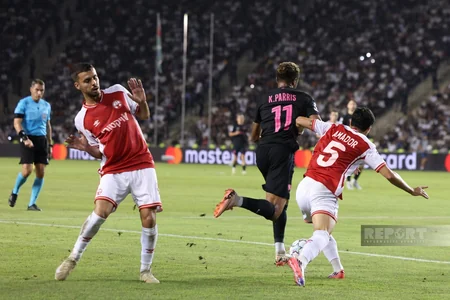 UEFA Çempionlar Liqası: Sabah - Hapoel oyununda dördüncü qol vurulub - YENİLƏNİB-6