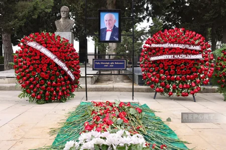 Xalq artisti Tofiq Bakıxanov dəfn olunub - YENİLƏNİB-2