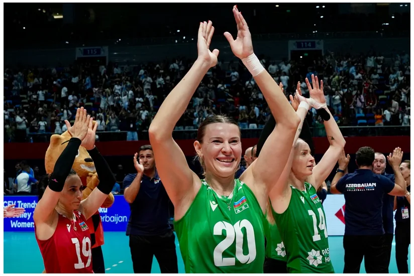 Azərbaycan voleybolçusu Marqarita Stepanenko: Rumıniya üzərində qələbə çox vacib idi