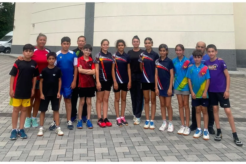 Azərbaycanın yeniyetmə stolüstü tennisçiləri Şəkidə təlim-məşq toplanışındadır