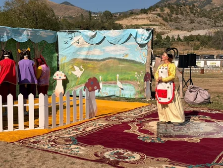 Laçında Şəngülüm, Şüngülüm, Məngülüm nağıl-tamaşası nümayiş etdirilib