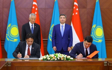 Qazaxıstan və Sinqapur Orta Dəhliz çərçivəsində əməkdaşlıq edəcək