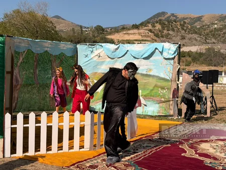 Laçında Şəngülüm, Şüngülüm, Məngülüm nağıl-tamaşası nümayiş etdirilib