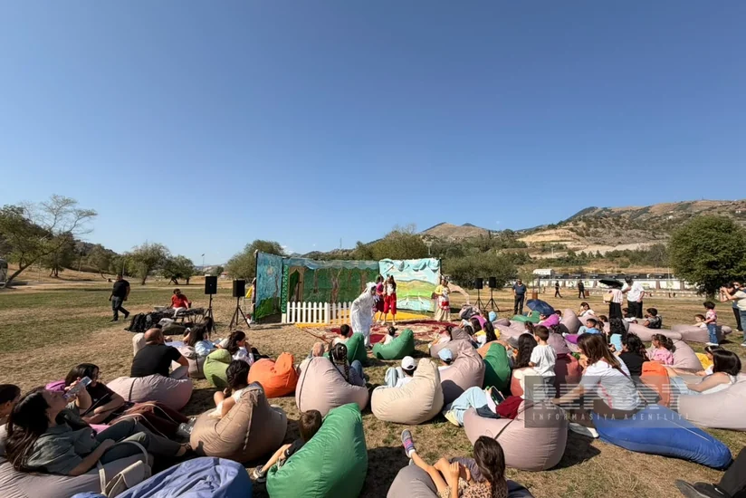 'Şəngülüm, Şüngülüm, Məngülüm' fairy-tale play presented in Lachin on City Day