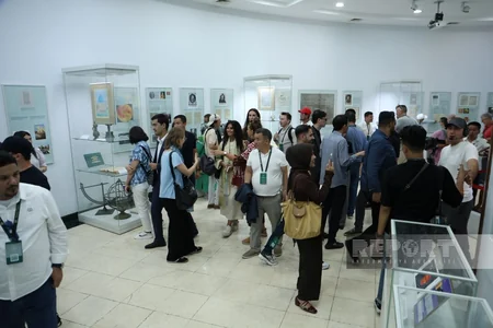 Şahi-Zində və Uluqbəy rəsədxanası mediaforum nümayəndələrini heyran edib