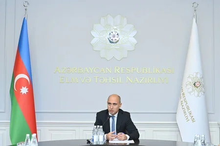 Emin Əmrullayev Maarifçilərlə görüşüb