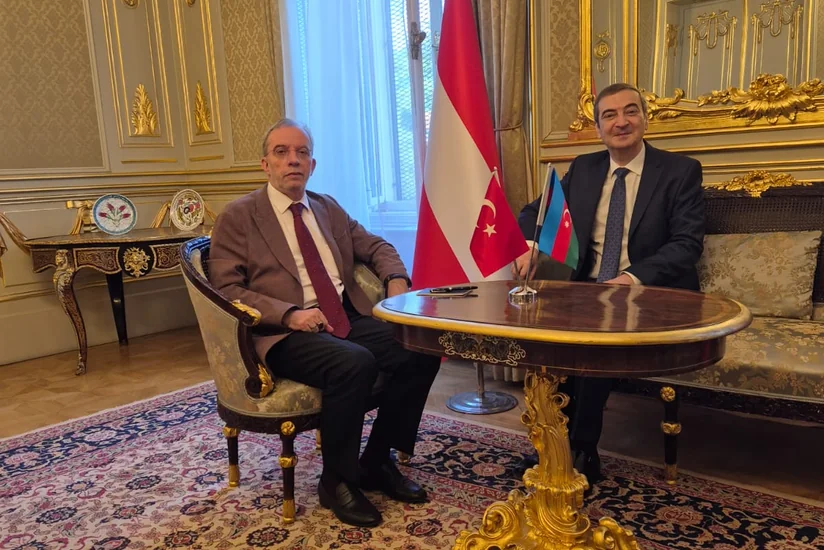 Azerbaijan, Türkiye ambassadors to Austria discuss bilateral relations