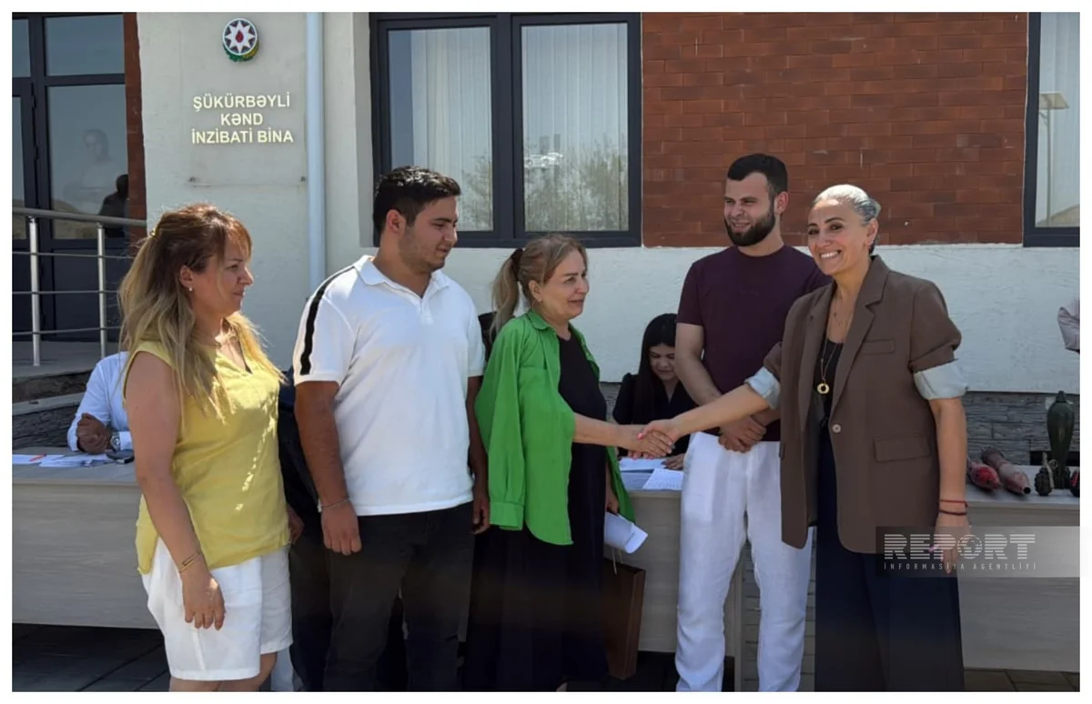 15 more families relocated to Shukurbayli village receive keys to new homes