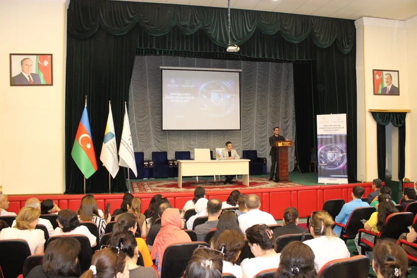 Saatlı və Mingəçevirdə kibertəhlükəsizlik məsələləri ilə bağlı maarifləndirici seminarlar keçirilib