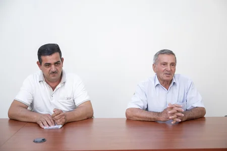 Məcnun Məmmədov Qobustanda vətəndaşları qəbul edib