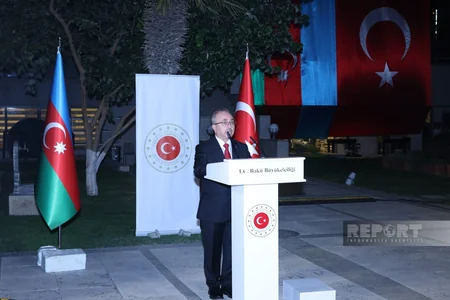 Türkiyənin Bakıdakı səfirliyində 30 Avqust Zəfər bayramı qeyd edilib - YENİLƏNİB
