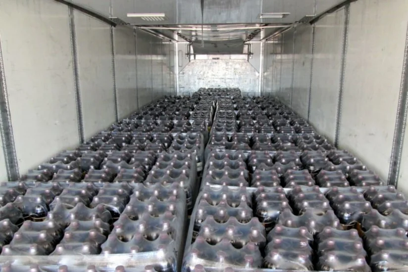 Truck carrying 50,000 cans of beer stolen in US