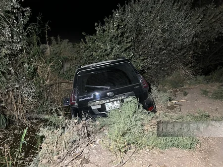 Kürdəmirdə avtomobil aşıb, beş nəfər xəsarət alıb