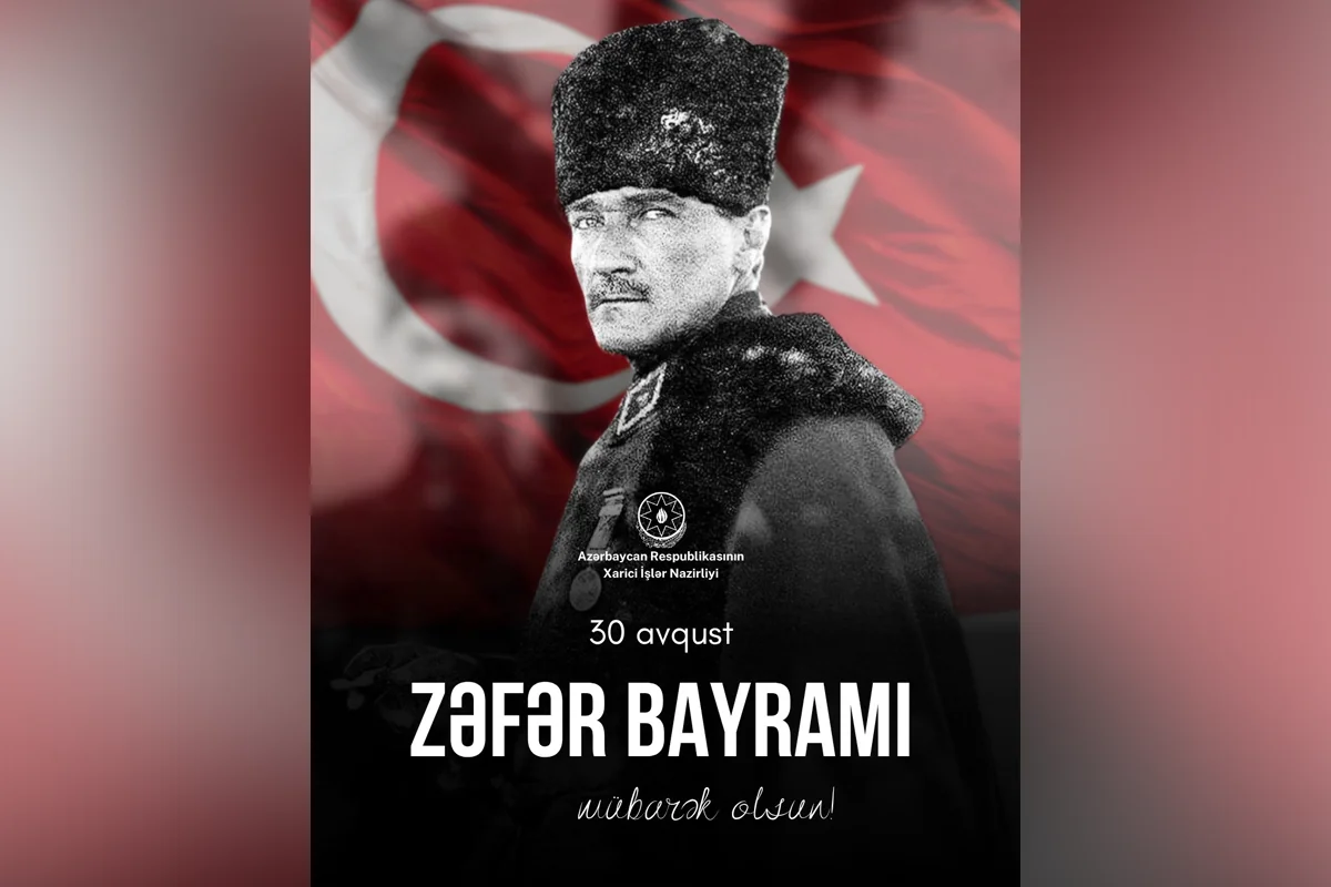 Azerbaijan's MFA congratulates Türkiye on Victory Day