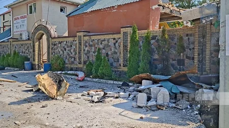 Kiyevdə Rusiyanın hücumu nəticəsində azərbaycanlıya məxsus restoran dağılıb