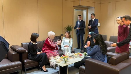 Azərbaycan, Türkiyə, Özbəkistan və İran prezidentləri Bişkekdə bir araya gəliblər