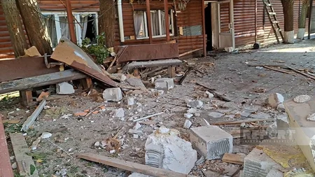 Kiyevdə Rusiyanın hücumu nəticəsində azərbaycanlıya məxsus restoran dağılıb