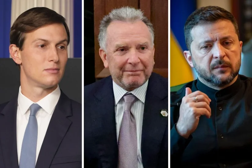 Zelenski, Uitkoff və Kuşner Ukraynaya mümkün səfəri müzakirə ediblər