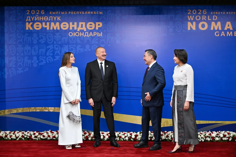 Ilham Aliyev, Mehriban Aliyeva attend opening ceremony of 6th World Nomad Games