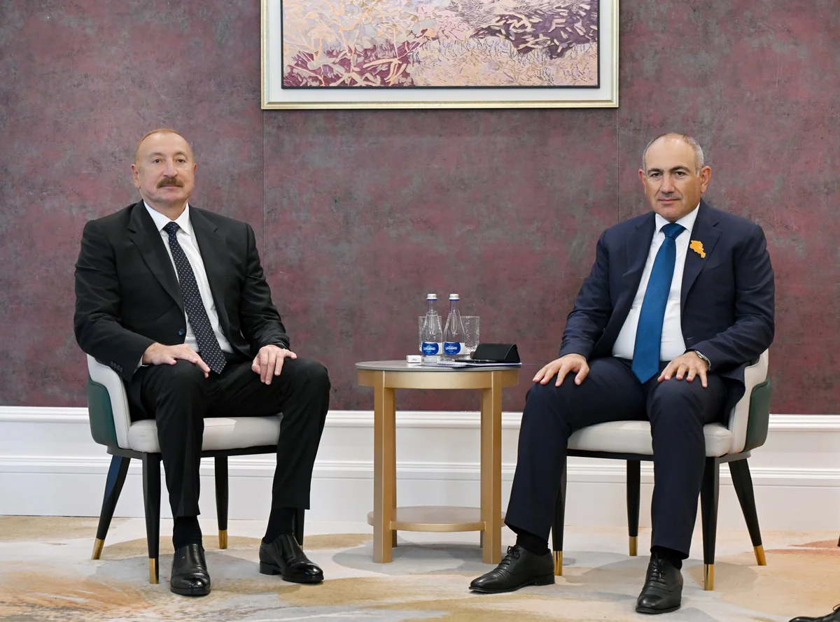 İlham Əliyevin Bişkekdə Nikol Paşinyanla görüşü keçirilib - YENİLƏNİB-3