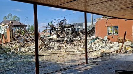 Kiyevdə Rusiyanın hücumu nəticəsində azərbaycanlıya məxsus restoran dağılıb