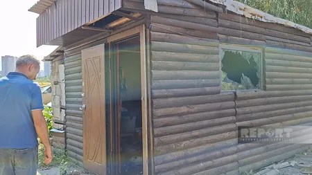 Kiyevdə Rusiyanın hücumu nəticəsində azərbaycanlıya məxsus restoran dağılıb