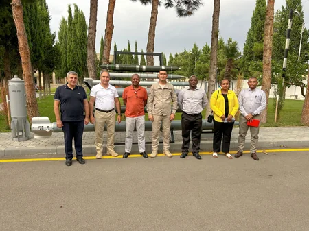 IPSTC delegation observes demining operations in Azerbaijan's Aghdam