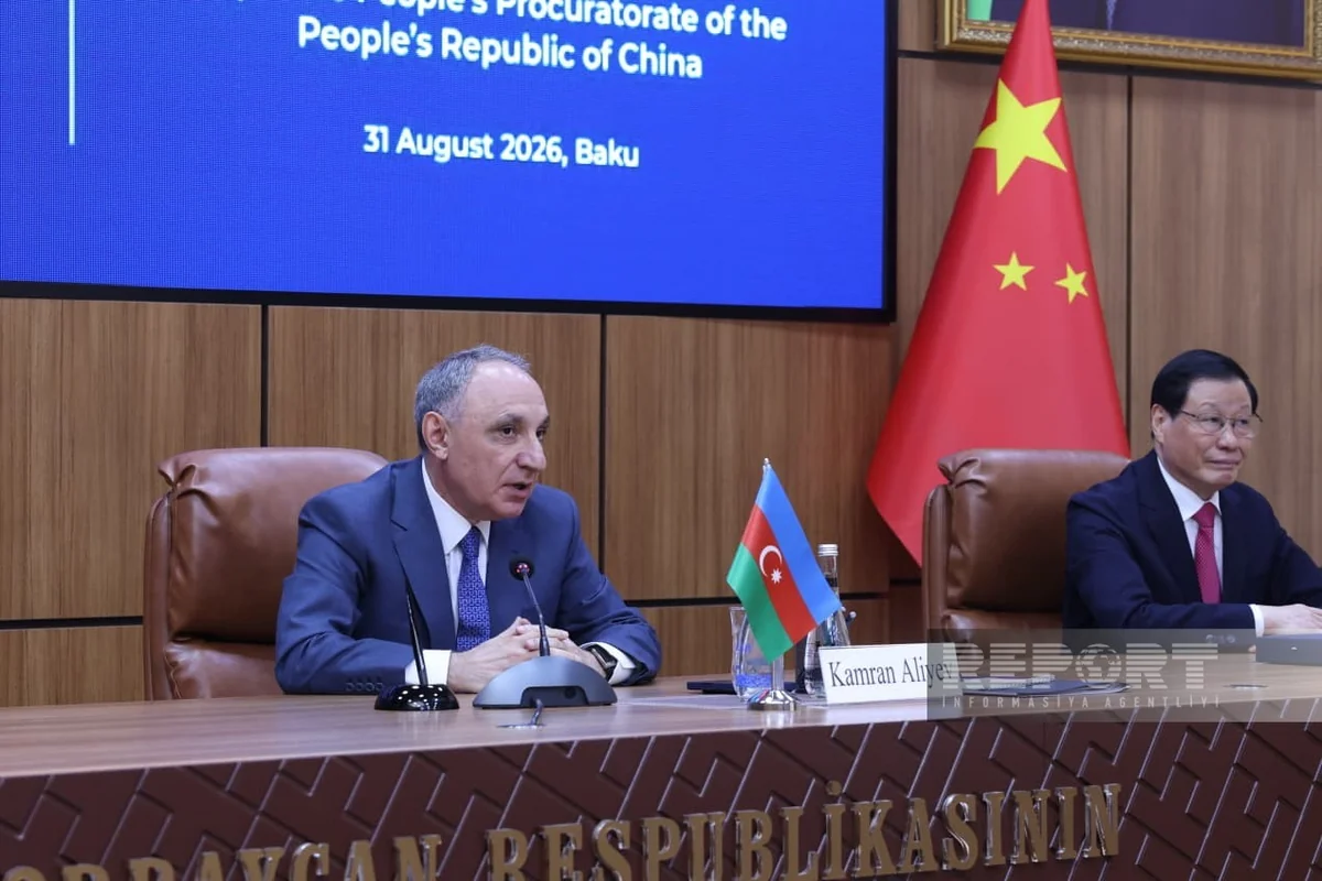 Azerbaijani, Chinese Prosecutor Generals sign MoU
