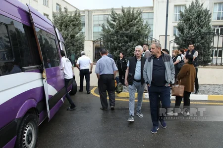 Növbəti köç karvanı Ağdam şəhərinə çatıb - YENİLƏNİB