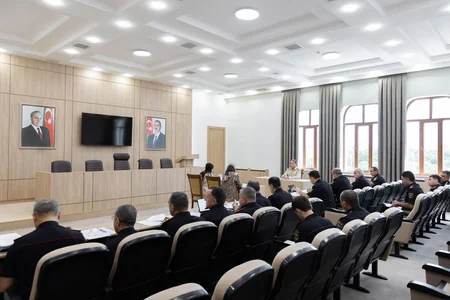 Vilayət Eyvazov Sumqayıtda vətəndaş qəbulu və sıra baxışı keçirib