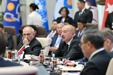 President Ilham Aliyev addresses SCO Plus format meeting - UPDATED