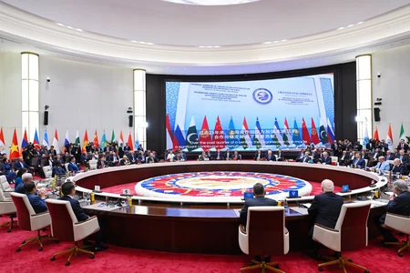 President Ilham Aliyev addresses SCO Plus format meeting - UPDATED