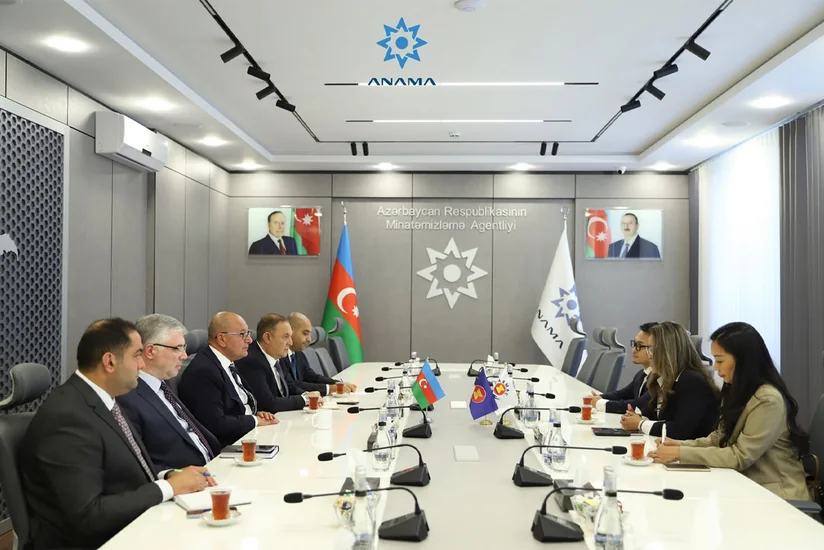 ANAMA ilə ARMAC mina fəaliyyətində əməkdaşlığı müzakirə edib