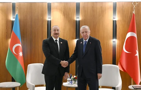 Bişkekdə İlham Əliyevin Rəcəb Tayyib Ərdoğanla görüşü olub - YENİLƏNİB