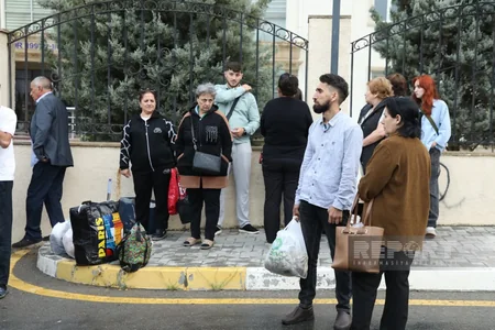 Növbəti köç karvanı Ağdam şəhərinə çatıb, açarlar təqdim edilib - YENİLƏNİB-2