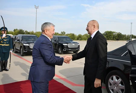 Prezidentin Qırğızıstana işgüzar səfəri başa çatıb