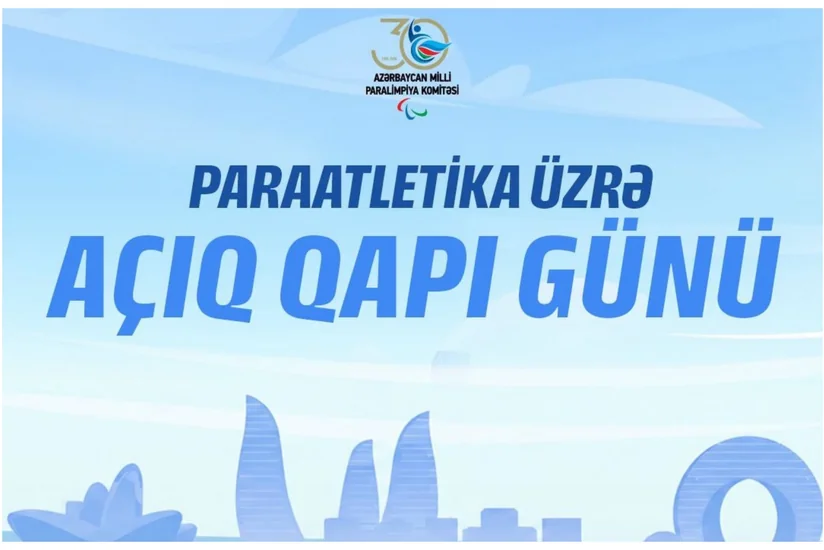Milli Paralimpiya Komitəsi paraatletika üzrə Açıq Qapı Günü keçirəcək