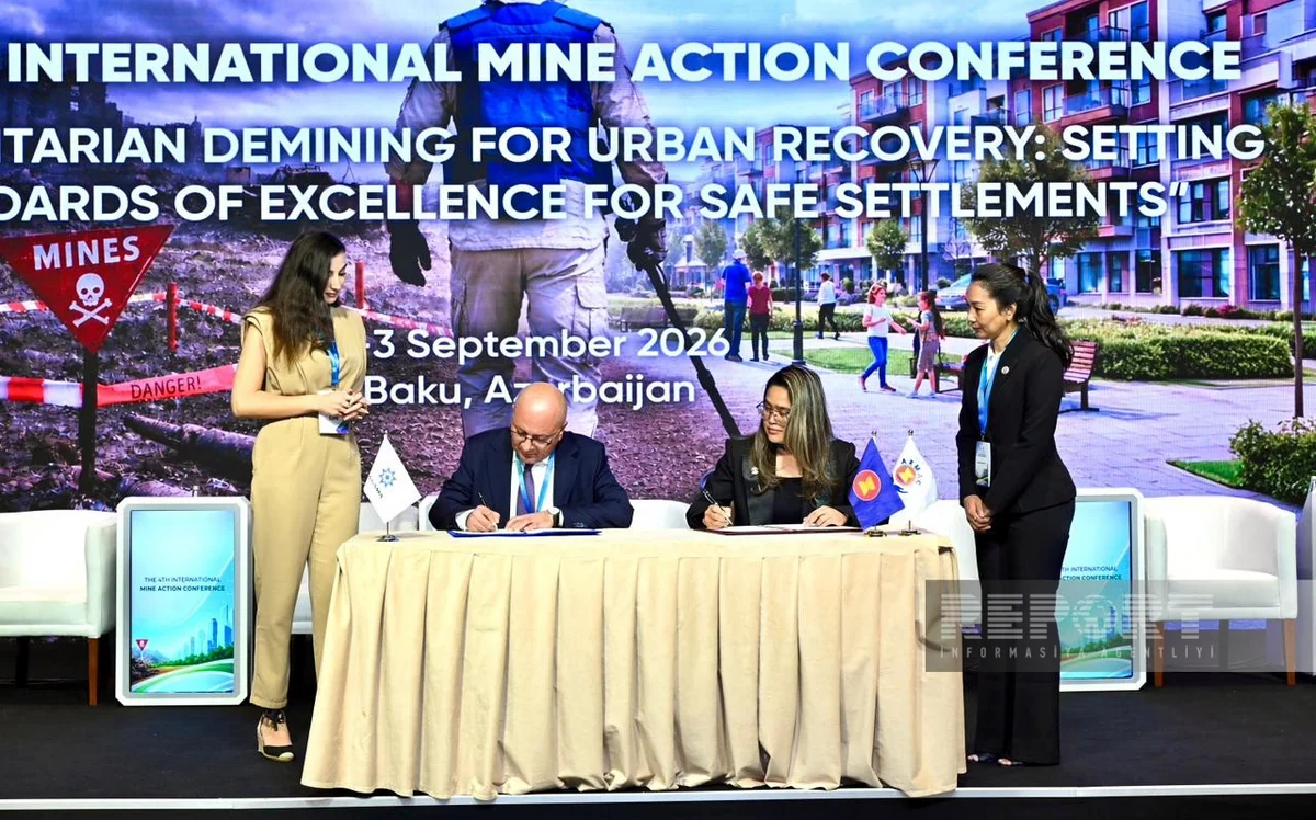 ANAMA, ARMAC sign memorandum on mine action cooperation