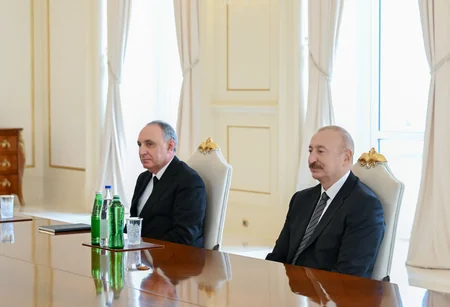 İlham Əliyev Çinin Baş prokurorunu qəbul edib