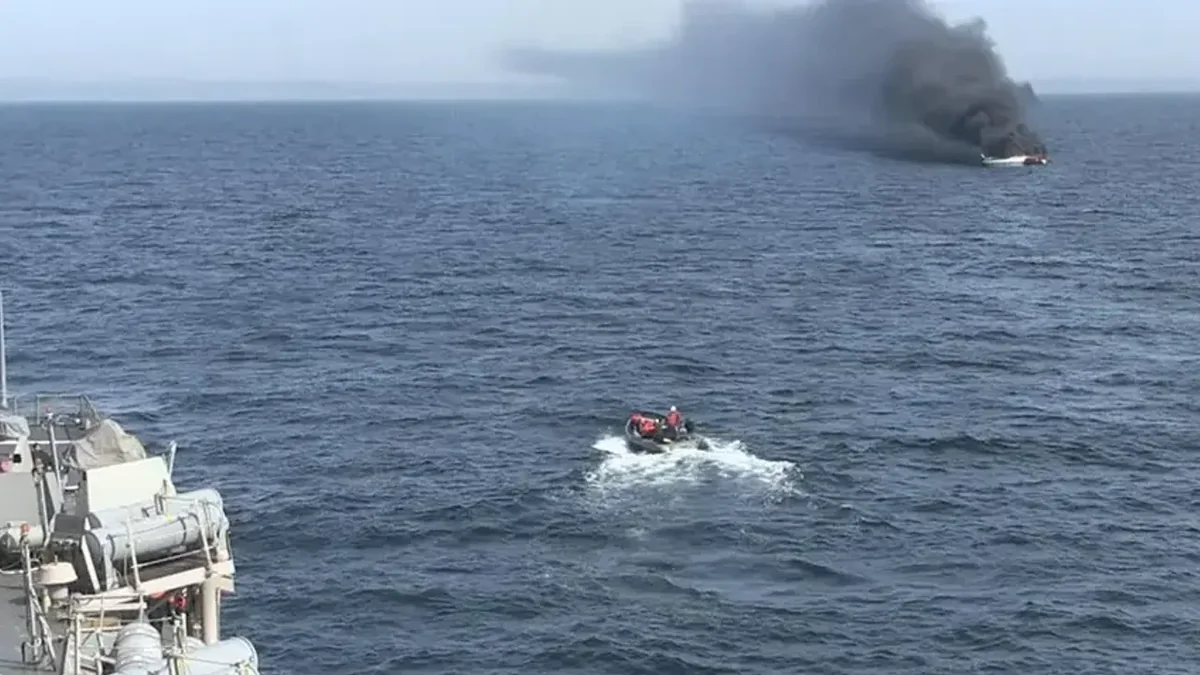 Two Turkish commercial vessels collide in Marmara Sea, crew missing