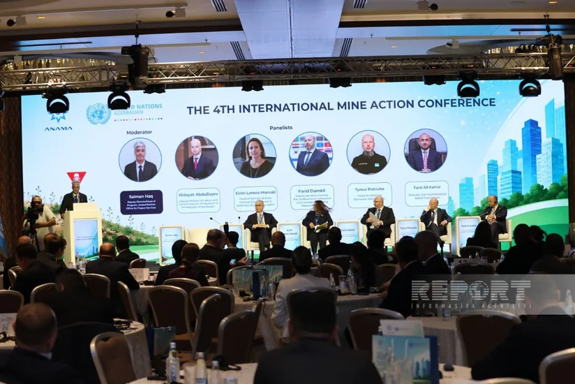 Baku conference highlights humanitarian demining's role in resilient communities