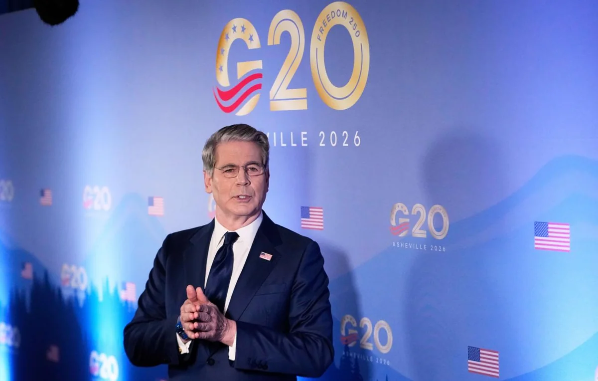 Bessent: G20 fails to agree on joint communiqué due to China's position